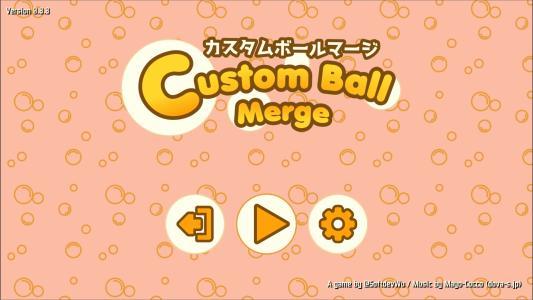 Custom Ball Merge titlescreen