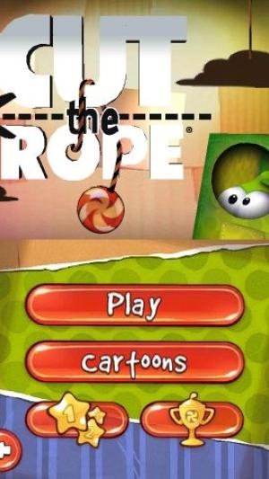 Cut The Rope: Triple Treat titlescreen