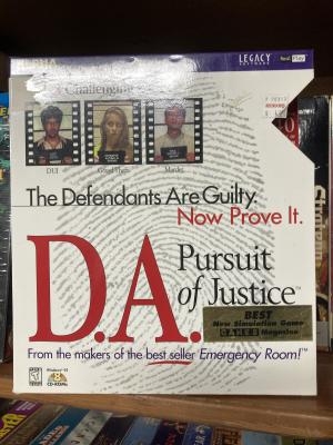 D.A. Pursuit of Justice