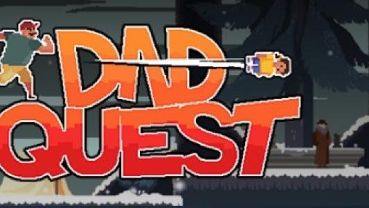 Dad Quest titlescreen