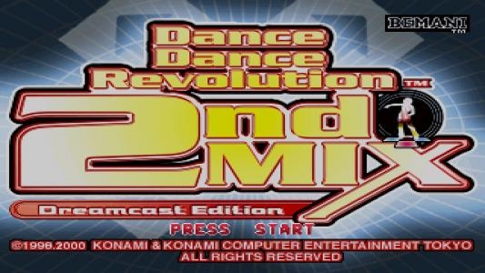 Dance Dance Revolution 2nd Mix titlescreen