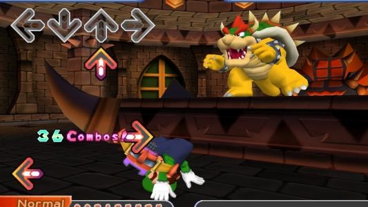 Dance Dance Revolution: Mario Mix screenshot