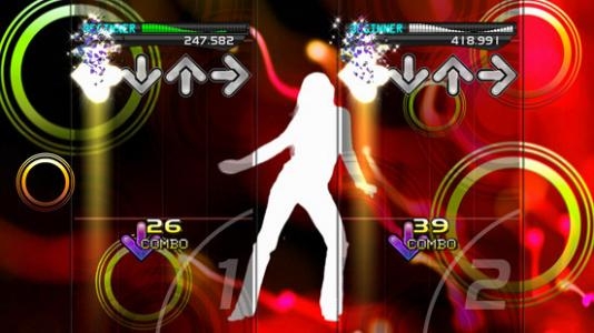 Dance Dance Revolution - New Moves (BOX Set with PAD/Mat) screenshot