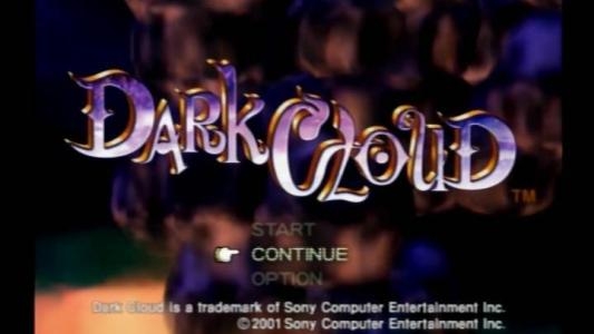 Dark Cloud titlescreen