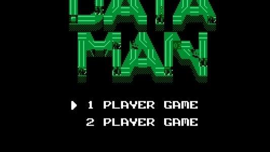 Data Man titlescreen