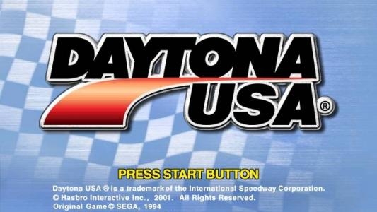 Daytona USA titlescreen