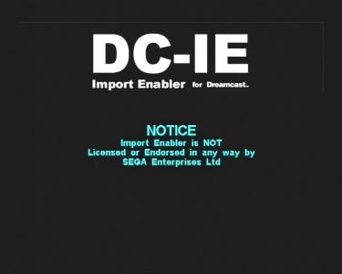 DC-IE Import Enabler screenshot