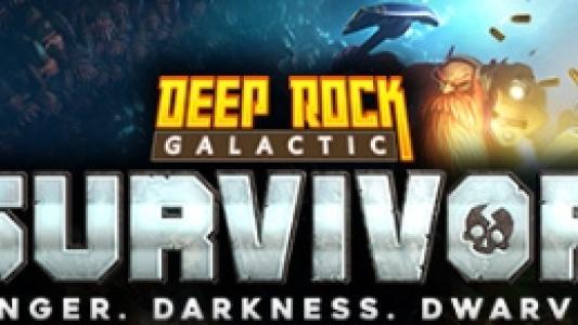 Deep Rock Galactic: Survivor titlescreen