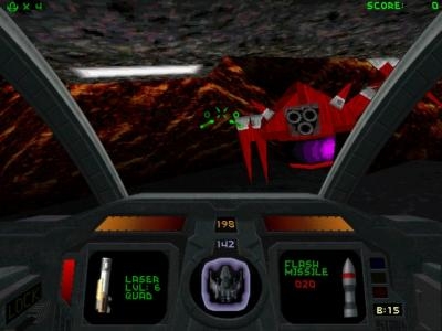 Descent II screenshot