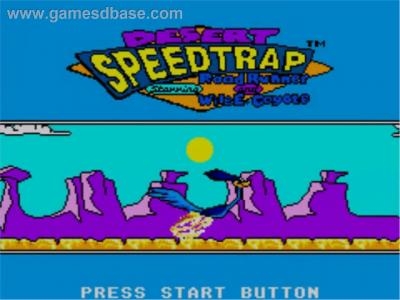 Desert Speedtrap starring Road Runner and Wile E. Coyote screenshot