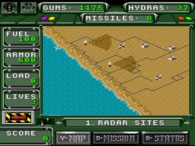 Desert Strike: Return to the Gulf screenshot