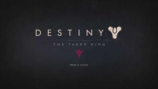 Destiny: The Taken King [Collector's Edition] titlescreen