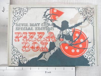 Devil May Cry 4 Special Edition Pizza Box