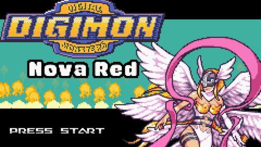 Digimon Nova Red titlescreen