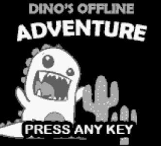 Dino's Offline Adventure titlescreen