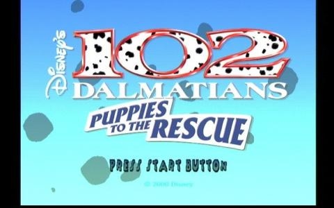 Disney's 102 Dalmatians: Puppies to the Rescue titlescreen