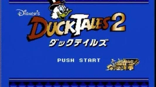 Disney's DuckTales 2 titlescreen