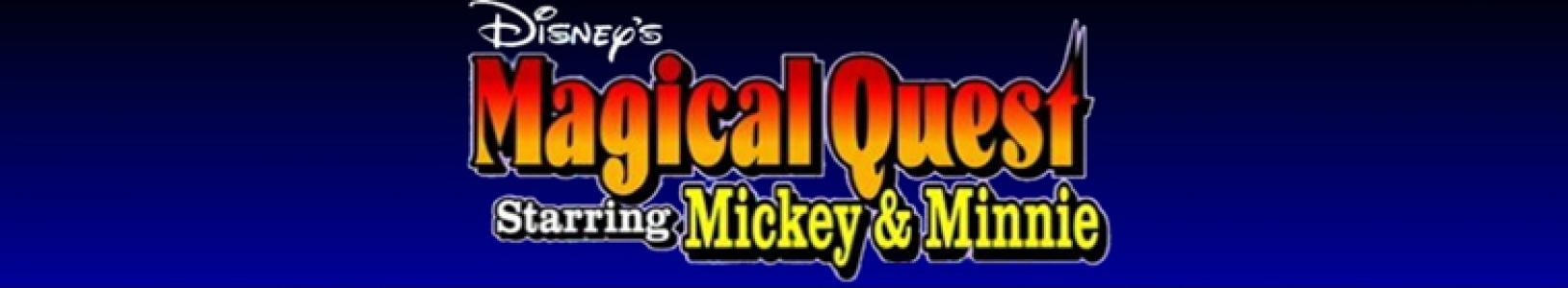 Disney's Magical Quest Starring Mickey & Minnie banner