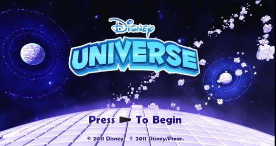 Disney Universe titlescreen
