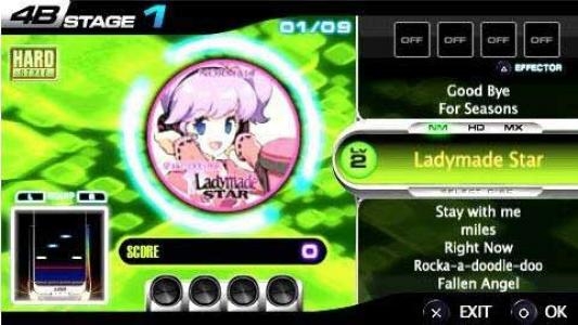 DJ Max Portable Hot Tunes screenshot