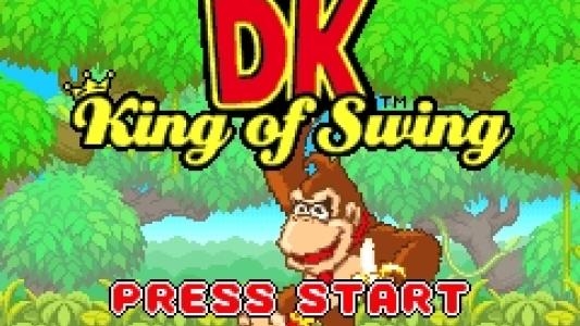 DK: King of Swing titlescreen