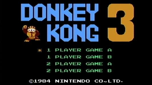 Donkey Kong 3 titlescreen