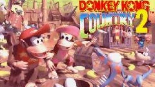 Donkey Kong Country 2 titlescreen