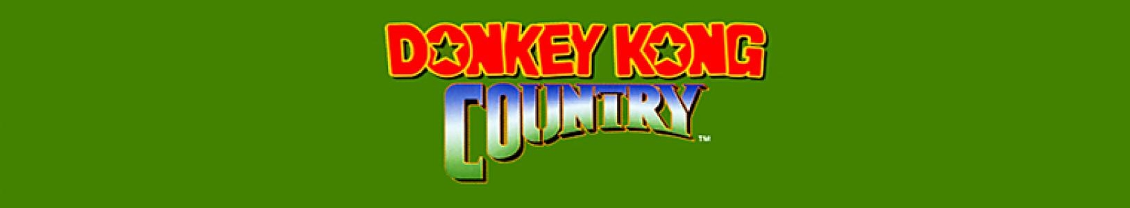 Donkey Kong Country banner