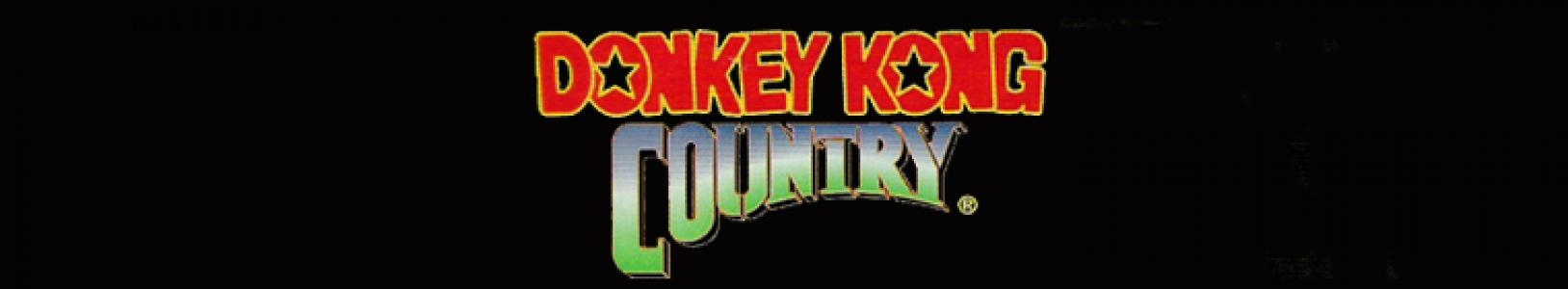 Donkey Kong Country banner