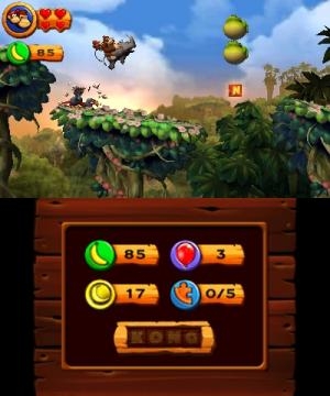 Donkey Kong Country Returns 3D screenshot