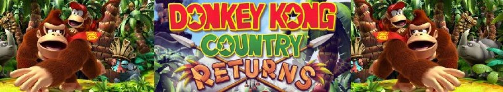 Donkey Kong Country Returns banner