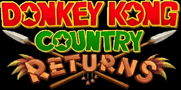 Donkey Kong Country Returns clearlogo