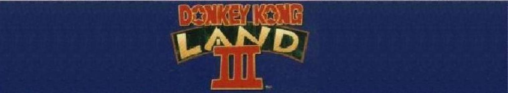 Donkey Kong Land III banner