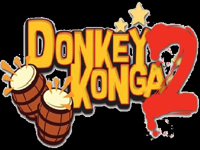 Donkey Konga 2 clearlogo