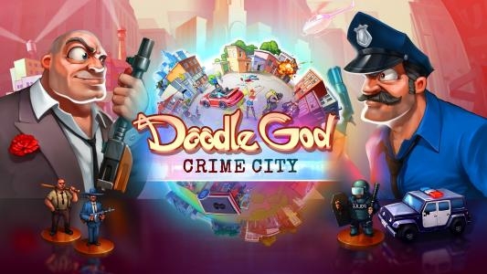 Doodle God: Crime City titlescreen