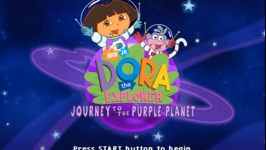 Dora the Explorer: Journey to the Purple Planet titlescreen