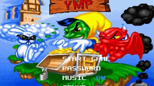 Dorke and Ymp titlescreen