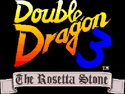 Double Dragon III: The Rosetta Stone clearlogo