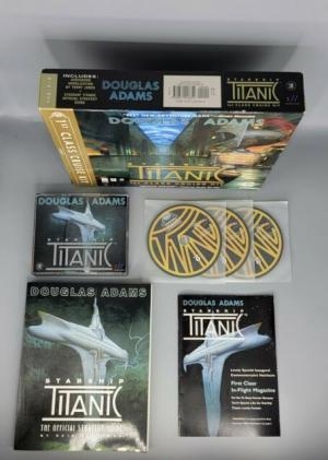 Douglas Adams Starship Titanic 1st Class Cruise Kit