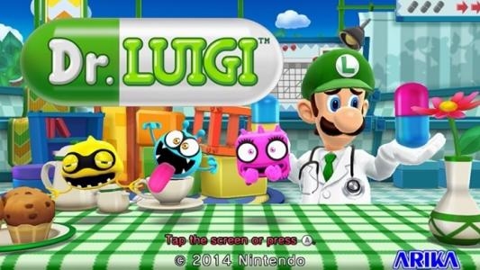 Dr. Luigi titlescreen