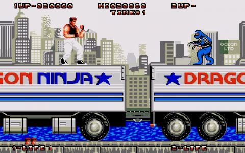 Dragon Ninja screenshot