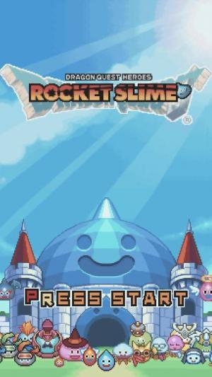 Dragon Quest Heroes: Rocket Slime titlescreen