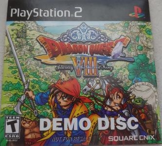 Dragon Quest VIII: Journey of the Cursed King DEMO DISC