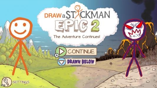 Draw a Stickman: EPIC 2 titlescreen