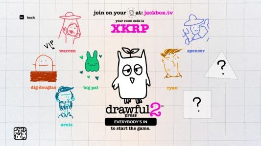 Drawful 2 titlescreen