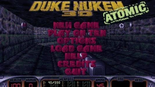 Duke Nukem 3D: Atomic Edition titlescreen