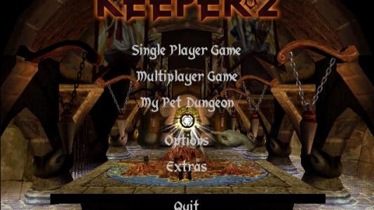 Dungeon Keeper 2 (EA Classics) titlescreen