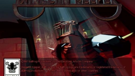 Dungeon Keeper Gold (EA Classics) titlescreen