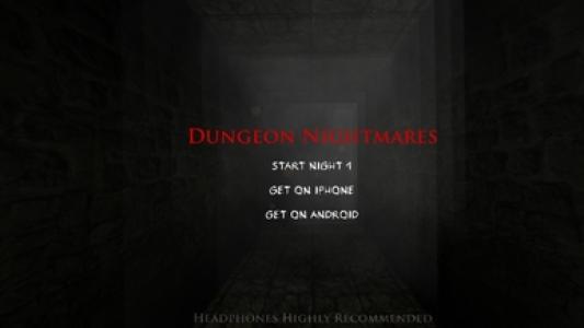 Dungeon Nightmares 1+2 Collection titlescreen