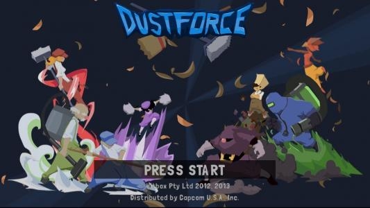 Dustforce titlescreen